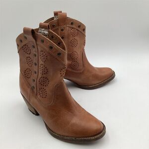 Dingo Women's Western Cowboy Boots Brown Pointed Toe Size‎ 7M